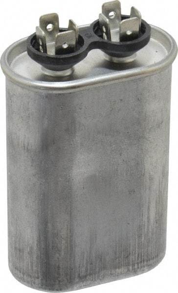 Value Collection - 10 Microfarad Motor Capacitor - 440 Volts, 2.16" Wide x 1.31" Deep x 3-3/4" High - Industrial Tool & Supply