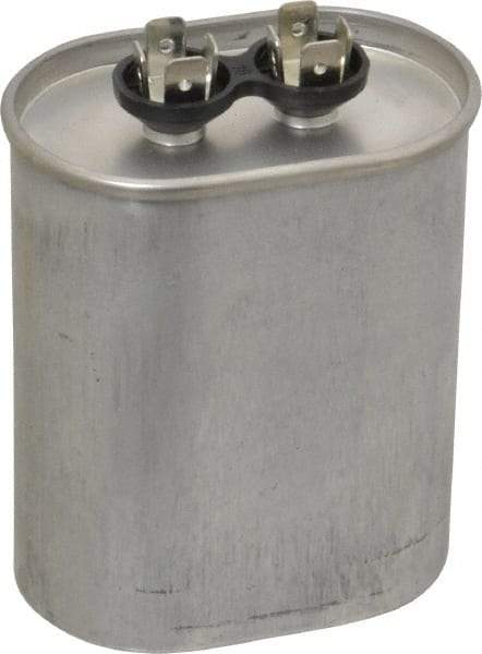 Value Collection - 40 Microfarad Motor Capacitor - 440 Volts, 2.91" Wide x 1.91" Deep x 4-3/4" High - Industrial Tool & Supply