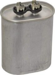 Value Collection - 40 Microfarad Motor Capacitor - 440 Volts, 2.91" Wide x 1.91" Deep x 4-3/4" High - Industrial Tool & Supply