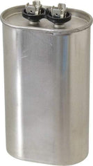 Value Collection - 50 Microfarad Motor Capacitor - 440 Volts, 2.91" Wide x 1.91" Deep x 4-3/4" High - Industrial Tool & Supply