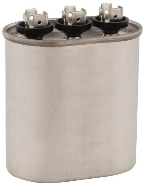 Value Collection - 15/5 Microfarad Motor Capacitor - 370 Volts, 2-5/8" High - Industrial Tool & Supply