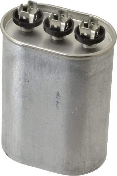 Value Collection - 35/5 Microfarad Motor Capacitor - 370 Volts, 3-3/4" High - Industrial Tool & Supply