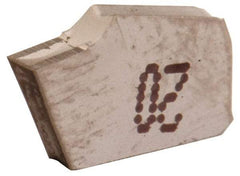 Iscar - GTR4 IC54 Grade, 0.1614" Cutting Width, Carbide Cutoff Insert - 8° Right Hand Lead Angle, 0.0094" Cnr Rad, Single End - Industrial Tool & Supply