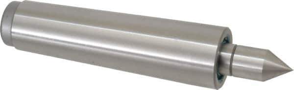 Royal Products - MT4 Taper Shank, 1.231" Head Diam 1,835 Lb Capacity Live Center - 4,500 Max RPM, 3/16" Head Length, 5/8" Point Diam, 1-3/8" Point Len, 1,400 Lb Max Workpc, 5-15/16" OAL, Standard Point - Industrial Tool & Supply
