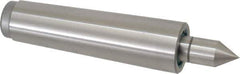 Royal Products - MT4 Taper Shank, 1.231" Head Diam 1,835 Lb Capacity Live Center - 4,500 Max RPM, 3/16" Head Length, 5/8" Point Diam, 1-3/8" Point Len, 1,400 Lb Max Workpc, 5-15/16" OAL, Standard Point - Industrial Tool & Supply
