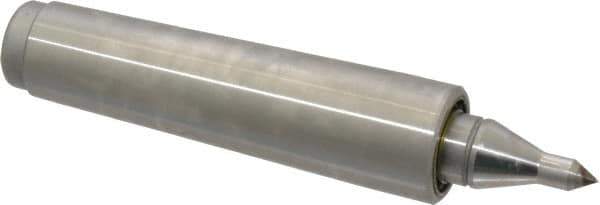 Royal Products - MT3 Taper Shank, 15/16" Head Diam 575 Lb Capacity Live Center - 5,000 Max RPM, 0.55" Point Diam, 1.1563" Point Len, 260 Lb Max Workpc, 4-27/32" OAL, 1/4" Tip Diam, Long Point - Industrial Tool & Supply