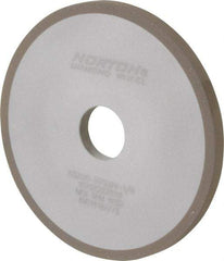 Norton - 6" Diam x 1-1/4" Hole x 3/8" Thick, 120 Grit Surface Grinding Wheel - Diamond, Type 1A1, Fine Grade, Resinoid Bond - Industrial Tool & Supply