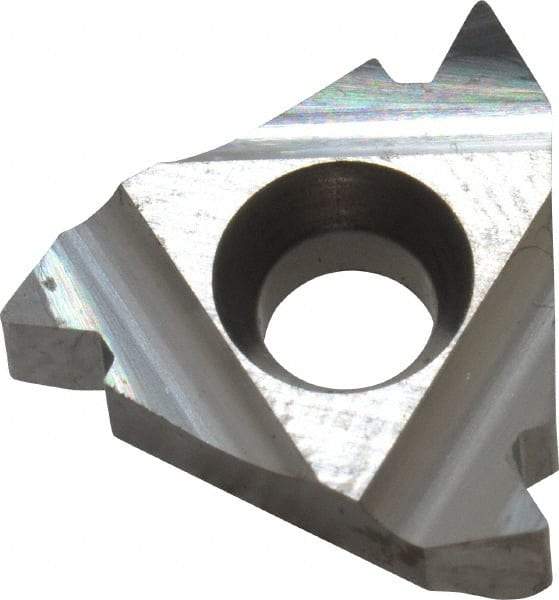 Carmex - 16IR Internal Right Hand 8 UN Laydown Threading Insert - Grade P30, Uncoated Coated Carbide - Industrial Tool & Supply