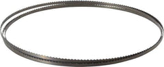 Starrett - 6 TPI, 7' 9" Long x 1/4" Wide x 0.025" Thick, Welded Band Saw Blade - Carbon Steel, Toothed Edge, Raker Tooth Set, Flexible Back, Contour Cutting - Industrial Tool & Supply