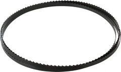 Starrett - 4 TPI, 11' 9" Long x 3/8" Wide x 0.025" Thick, Welded Band Saw Blade - Carbon Steel, Toothed Edge, Raker Tooth Set, Flexible Back, Contour Cutting - Industrial Tool & Supply