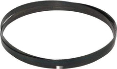 Starrett - 14 TPI, 6' 8" Long x 1/2" Wide x 0.025" Thick, Welded Band Saw Blade - Carbon Steel, Toothed Edge, Raker Tooth Set, Flexible Back, Contour Cutting - Industrial Tool & Supply