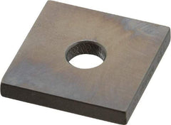 Mitutoyo - 0.139" Square Steel Gage Block - Accuracy Grade 0, Includes Certificate of Inspection - Industrial Tool & Supply