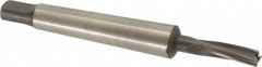 Value Collection - 1/4" Diam, 3 Flutes, Morse Taper Shank, Interchangeable Pilot Counterbore - Industrial Tool & Supply