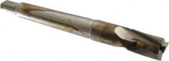 Value Collection - 9/16" Diam, 3 Flutes, Morse Taper Shank, Interchangeable Pilot Counterbore - Industrial Tool & Supply