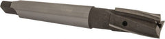 Value Collection - 25/32" Diam, 3 Flutes, Morse Taper Shank, Interchangeable Pilot Counterbore - Industrial Tool & Supply