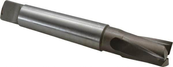 Value Collection - 15/16" Diam, 3 Flutes, Morse Taper Shank, Interchangeable Pilot Counterbore - Industrial Tool & Supply