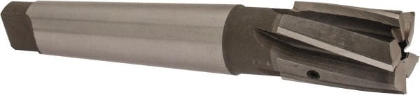1-7/16″ Diam, 5 Flutes, Morse Taper Shank, Interchangeable Pilot Counterbore 7-7/8″ OAL, Bright Finish, High Speed Steel
