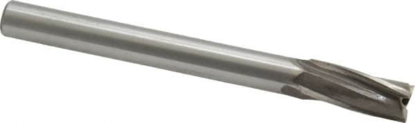 Value Collection - 27/64" Diam, 3/8" Shank, Diam, 3 Flutes, Straight Shank, Interchangeable Pilot Counterbore - Industrial Tool & Supply