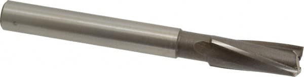 Value Collection - 31/64" Diam, 7/16" Shank, Diam, 3 Flutes, Straight Shank, Interchangeable Pilot Counterbore - Industrial Tool & Supply