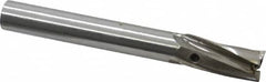 Value Collection - 35/64" Diam, 1/2" Shank, Diam, 3 Flutes, Straight Shank, Interchangeable Pilot Counterbore - Industrial Tool & Supply