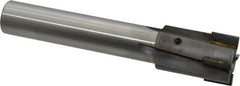 Value Collection - 1-3/8" Diam, 1" Shank, Diam, 4 Flutes, Straight Shank, Interchangeable Pilot Counterbore - Industrial Tool & Supply