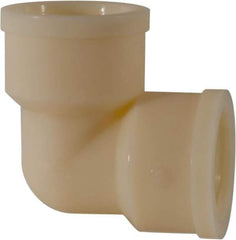 Green Leaf - 1" Nylon Plastic Pipe 90° Elbow - FIPT x FIPT End Connections - Industrial Tool & Supply