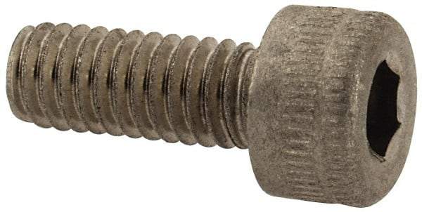 Holo-Krome - M4x0.70 Metric Coarse Hex Socket Drive, Socket Cap Screw - Grade Austenitic A4 Stainless Steel, Uncoated, Fully Threaded, 10mm Length Under Head - Industrial Tool & Supply