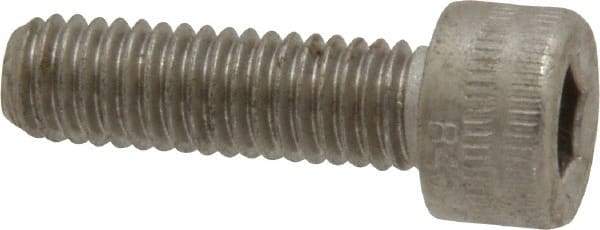 Holo-Krome - M6x1.00 Metric Coarse Hex Socket Drive, Socket Cap Screw - Grade Austenitic A4 Stainless Steel, Uncoated, Fully Threaded, 20mm Length Under Head - Industrial Tool & Supply