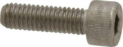 Holo-Krome - M6x1.00 Metric Coarse Hex Socket Drive, Socket Cap Screw - Grade Austenitic A4 Stainless Steel, Uncoated, Fully Threaded, 20mm Length Under Head - Industrial Tool & Supply