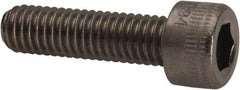 Holo-Krome - M6x1.00 Metric Coarse Hex Socket Drive, Socket Cap Screw - Grade Austenitic A2 Stainless Steel, Uncoated, Fully Threaded, 22mm Length Under Head - Industrial Tool & Supply