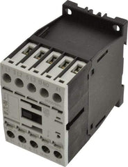 Eaton Cutler-Hammer - 3 Pole, 24 Coil VAC, 20 Amp, Nonreversible Open Enclosure IEC Contactor - 1 Phase hp: 0.5 at 115 V, 1 at 200 V, 1.5 at 230 V, 3 Phase hp: 3 at 200 V, 3 at 230 V, 5 at 460 V, 7.5 at 575 V, 9 Amp Inductive Load Rating Listed - Industrial Tool & Supply