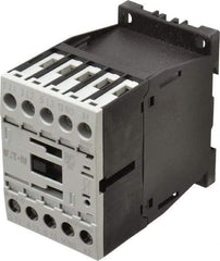 Eaton Cutler-Hammer - 3 Pole, 24 to 27 Coil VDC, 20 Amp, Nonreversible Open Enclosure IEC Contactor - 1 Phase hp: 1 at 115 V, 2 at 200 V, 2 at 230 V, 3 Phase hp: 10 at 460 V, 10 at 575 V, 3 at 200 V, 3 at 230 V, 12 Amp Inductive Load Rating Listed - Industrial Tool & Supply