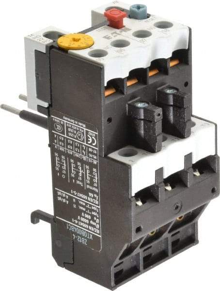 Eaton Cutler-Hammer - 2.4 to 4 Amp, 690 VAC, Thermal IEC Overload Relay - Trip Class 10, For Use with 7-15 A Contactors - Industrial Tool & Supply