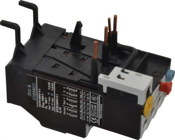 Eaton Cutler-Hammer - 10 to 16 Amp, 690 VAC, Thermal IEC Overload Relay - Trip Class 10, For Use with 18-32 A Contactors - Industrial Tool & Supply