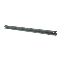 Quantum Storage - Small Parts Steel Rail - 1/4" Deep x 48" Wide x 3" High - Industrial Tool & Supply