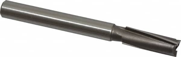 Made in USA - 15/32" Diam, 7/16" Shank, Diam, 3 Flutes, Straight Shank, Interchangeable Pilot Counterbore - Industrial Tool & Supply