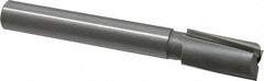 Made in USA - 31/32" Diam, 3/4" Shank, Diam, 3 Flutes, Straight Shank, Interchangeable Pilot Counterbore - Industrial Tool & Supply