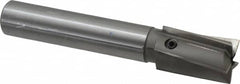 Made in USA - 1-1/4" Diam, 1" Shank, Diam, 5 Flutes, Straight Shank, Interchangeable Pilot Counterbore - Industrial Tool & Supply
