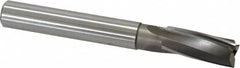 Value Collection - 17/32" Diam, 1/2" Shank, Diam, 3 Flutes, Straight Shank, Interchangeable Pilot Counterbore - Industrial Tool & Supply