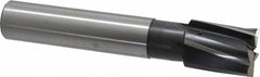 Value Collection - 1-1/2" Diam, 1-1/4" Shank, Diam, 5 Flutes, Straight Shank, Interchangeable Pilot Counterbore - Industrial Tool & Supply