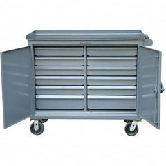 Strong Hold - Tool Storage Carts Type: Tool Cart Number of Drawers: 12 - Industrial Tool & Supply