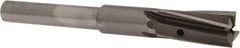 Value Collection - 23/32" Diam, 1/2" Shank, Diam, 4 Flutes, Straight Shank, Interchangeable Pilot Counterbore - Industrial Tool & Supply