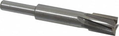 Value Collection - 7/16" Diam, 1/4" Shank, Diam, 4 Flutes, Straight Shank, Interchangeable Pilot Counterbore - Industrial Tool & Supply