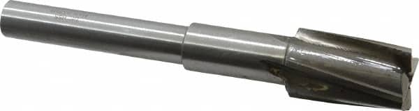 Value Collection - 7/8" Diam, 1/4" Shank, Diam, 4 Flutes, Straight Shank, Interchangeable Pilot Counterbore - Industrial Tool & Supply