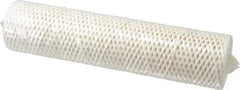 Parker - 2-1/2" OD, 25µ, Rayon String-Wound Cartridge Filter - 10" Long - Industrial Tool & Supply