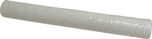 Parker - 2-1/2" OD, 50µ, Polyester String-Wound Cartridge Filter - 20" Long - Industrial Tool & Supply