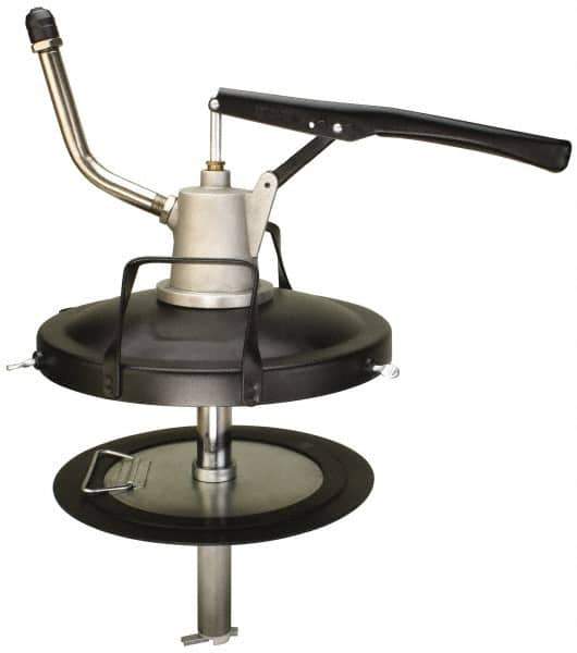 PRO-LUBE - Grease Lubrication 54 Gal/Stroke Flow Aluminum & Steel Lever Hand Pump - For 25 to 50 Lb & 5 Gal Container - Industrial Tool & Supply