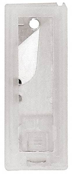 Clauss - 10 Piece Steel Utility Knife Blade - 2-1/4" OAL - Industrial Tool & Supply