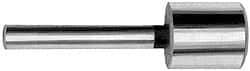 Made in USA - 1-1/8" Head Diam, 3/8" Shank Diam, Counterbore Pilot - Bright Finish, Carbon Steel - Industrial Tool & Supply