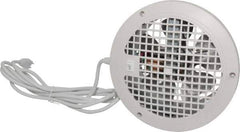 Suncourt - 7" Blade, 1/20 hp, 200 Max CFM, Thru Wall Fan - 0.75 Amps, 120 Volts, 1 Speed - Industrial Tool & Supply